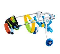 Adjustable Dog Wheelchair for Small Pets | li Aid for Did Dogs & Cats | Supportive Back Leg Brace for Enhanced t & Independence
