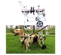 Adjustable Dog Wheelchair for Small sFront & Rear Leg Support Mobility Aid for Cats & Dogs Healing Stroller for All Breeds