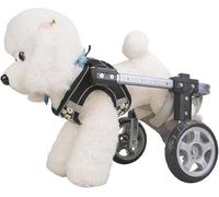 Adjustable Dog Wheelchair for Small to Large Dogs - Front & Rear Mobility Aid Pet Stroller for Recovery Enhanced Quality Support After Injury
