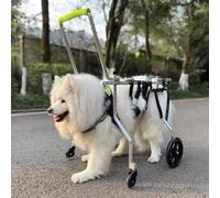 Adjustable Dog Wheelchair - Full Support Mobility Aid for Small to XXL Dogs with Front & Rear Leg Problems Perfect for Canine Rehabilitation and Mobility Enhancement