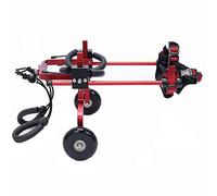 Adjustable Dog Wheelchair,Lightweight Aluminum Pet Rehabilitation Cart,Hind Leg Rehabilitation Auxiliary Car
