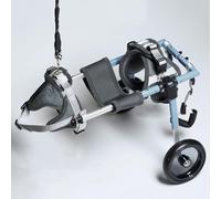 Adjustable Dog Wheelchair - Mobility Walker for Dogs with Back Leg Issues Ideal for Rehabilitation & Support Fits Small to Large Bs