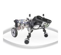 Adjustable Dog Wheelchair Portable and Foldable Pet Support for Disabled and Senior Dogs Mobility Aid for Injured Pets Easy to Use and Comfortable