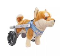Adjustable Dog Wheelchair with 2/4 Wheels for Hind Leg Support Hip Brace for Puppy Dysplasia & Degeneration Pet Mobility Aid for Large Dogs