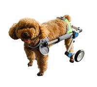 Adjustable Dog WheelchairRear Leg Mobility AidStable Strap IncludedPerfect for Small DogsEnhance Mobility & Quality of Life
