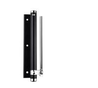 Adjustable Door Closer Aluminum Alloy Automatic Door Spring Closer Soft Close Fire-Proof Door Heavy Duty Door Hardware(Bright Gold)