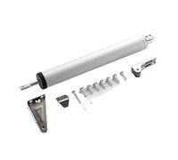 Adjustable Door Closer, Pneumatic Automatic Door Closer Positioning Adjustable Speed Door Closing Equipment Mute Soft Closing Door Hardware Mounted Adjustable(A)