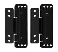 Adjustable Door Hinges 2 Pack Ultra Thin Concealed Hinges for Enhanced Aesthetics and 60kg Load Capacity