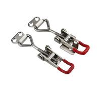 Adjustable Door Lock 304 Stainless Steel Quick Press Buckle 1Pcs(107x30mm)