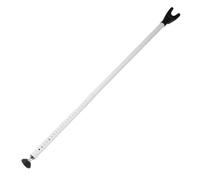 Adjustable Door Security Bar Portable Door Brace Jammer Lock for Hinged and Sliding Doors, 106-136 cm Length, Reinforced Plastic and Metal Construction