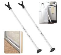 Adjustable Door Security Bar - Sliding Patio Door Security Bar DoorStoppers 48-132cm Window Stopper Jammer Doors Lock StickBar, AdjustableSecurity Jammer for Home Apartment Travel Safety Device