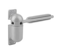 Adjustable Door Spring Closer Door Stopper Adjustable Fire Rated Automatic Spring Door Closer Indoor Outdoor Gray