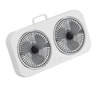 Adjustable Double Fan USB Hanging Desktop Quiet Operations Portable Airflows For Indoor Outdoor Space Travel Fan