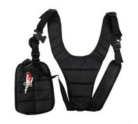 Adjustable Double For Trimmer Harness Strap with Nylon and Sponge Padding for Comfortable Lawn Mower and Garden Tool Use