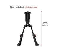 (Adjustable) Double Leg Kickstand For Bike Center Mount Bicycle Stand Foldable Heavy Duty Adjustable Bike Kickstand With Dual Leg 2022 NEW