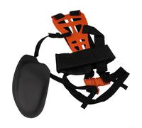 Adjustable Double Shoulder Harness with Padded Contact Zones for Brush Cutters and Commercial Grade Trimmers