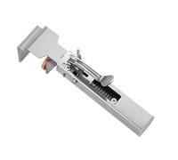Adjustable Drawer Fixing Clamp, Drawer Front Installation Clamp for 21 to 50mm Width Panels, One Press Securing Clip with 2mm Thick Head for Carpenter and Cabinet