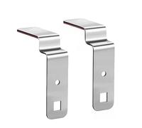 Adjustable Drawer Fixing Clamp, Stainless Steel Cabinet Front Panel Installation Tool with Clips for Woodworking, 115mm Red Green