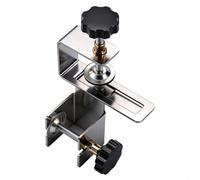Adjustable Drawer Mounting Clip, Heavy Duty Cold-Rolled Steel Fixing Bracket with 8mm Screw for Secure Panel Installation in Kitchen and Bedroom Cabinets