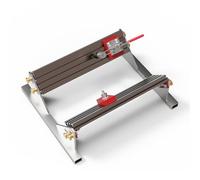 Adjustable Drawer Slide & Tapering Jig - Aluminum Locator with Right Angle Assist, Clamp Positioner for Table Saw & Milling Table, Precision Spline Clamp for Woodworking