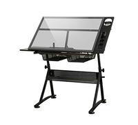 Adjustable Drawing Table Tilting Craft Desk with Storage, Large Art Desk for Home Office, Ideal for Artists and Creatives, Perfect for Beautiful Landscapes