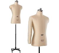 Adjustable Dress Form with Soft Arms for Sewing and Design Training