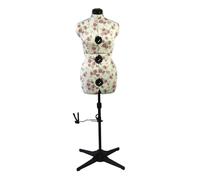 Adjustable Dressmaking Dummy UK 10-16 | Vintage Floral Design | Sewing Online