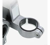 Adjustable Drill Stand for Hand Drill with Cast Iron Base | Compatible with 38-42mm Electric Drills | Non-Slip Holder for Wood, Metal, Crafts | Conv(Single Hole)