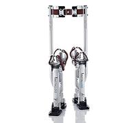 Adjustable Drywall Stilts Consumer-Line for Drywall, Ceiling Work, Painting & Plastering, 38-58 cm, Aluminium Work Stilts up to 105 kg, Size M, Installoo
