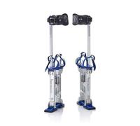 Adjustable Drywall Stilts Profi-Line for Drywall, Ceiling Work, Painting & Plastering, 60-100 cm, Aluminium Work Stilts up to 105 kg, Size XL, Installoo