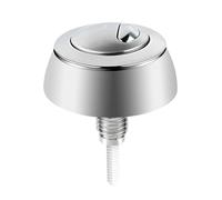 Adjustable Dual Flush Toilet Cistern Push Button for Siamp for Optima 49 Toilet Push Button Dual Flush Systems 16-50mm Toilet Push Button (Sliver)