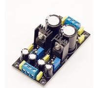 Adjustable Dual Power Supply Board Kit LM317 LM337 1.25V to 30V Regulated Module with Short Circuit Protection for Electronic DIY Projects and Lab Testing Needs Green PCB(Parts kit)