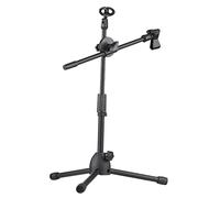 Adjustable Dual-Purpose Tripod Microphone Stand for Live Broadcasts, Singing, and Online Teaching