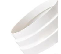 Adjustable Ducting Reducer with Clamp and Tape(160-180) | Cuttable design, fits 160-80mm, includes clamp, aluminum tape, easy trim