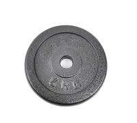 Adjustable Dumbbell Replacement Set - Cast Iron Weight Plates, Spinlock Nuts & Handles | Heavy Duty Fitness Parts for Home Gym Strength Training Equipment (5kg plate)