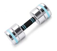 Adjustable Dumbbell Set 3kg-80kg Chrome Steel Weights Set with Removable Plates, Secure Non-Slip Handles for Home Gym Strength Training, Single 15KG