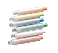 Adjustable Dustless Chalk Holder Clear Chalk Protector Fit for Most Chalks School Office Supplies Teachers
