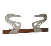 Adjustable Easel Hand Rest Support Bar, Artist Metal Wrist Rest Stand with Self Closing Design, Adjustable Height and Angle Handrest Bridge, for Sketching and Drawing Detail Work