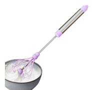 Adjustable Egg Beater - Semi-Automatic Hand Mixer | Press-Down Semi-Automatic Egg Beater for Home, Baking, Dining Room, Gathering, Restaurant, Soups Stable and Hygienic