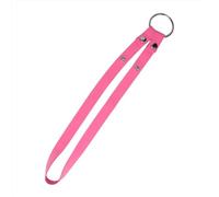 Adjustable Elastic Men's Chastity Cage Auxiliary Belt with Ring Anti-Falling Chastity Devices Accessories (Pink)