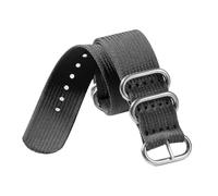 Adjustable Elastic Nylon Watch Straps Replacement Wristband For Men Women With Stainless Steel Buckle 18mm 20mm 22mm 24mm(Grey,22mm)
