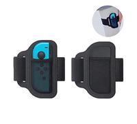 Adjustable Elastic Sport Movement Leg Band,2 Pieces Ring Fit Adventure for Switch Accessory,Leg Strap Compatible with Switch Ring,for Switch Ring-con Grips Adjustable Leg Fixing Strap