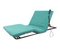 Adjustable Electric Lifting Bed Backrest with Breathable Fabric, Portable Sit-Up Assist Aid for Enhanced Comfort and Mobility Support