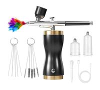 Adjustable Electric Sprayer with Ergonomic Grip Suitable for Artists Hobbyists Professional Painting Crafting Tasks Precise Airbrushing for Art Projects
