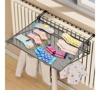 Adjustable Electric Towel Warmer with Drying Shelf Efficient Bathroom Clothes Dryer EnergySaving Heated Rack SpaceSaving Design for Luxurious Comfort