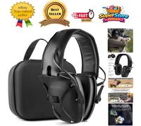 Adjustable Electronic Ear Defenders with NRR 24dB - Ultimate Shooting Protection