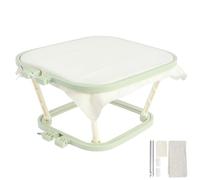 Adjustable Embroidery Frame Lap Stand Cross Stitch Hoop Tool 2 Layer Needlework Lap Stand, Cross Stitch Accessories Easy Installation (Set)