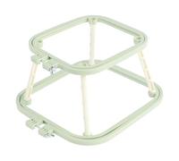 Adjustable Embroidery Frame Lap Stand, Versatile Needlework Lap Stand, Sturdy Embroidery Hoop for Sewing Arts Crafts Needlework (Style 1)