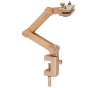 Adjustable Embroidery Hoop Stand Cross Stitch Lap Stand Embroidery Hoop Holder Stand Cross Stitch Stand Clamp Vertical Table Stand Hands Free Embroidery Frame Stand Cross Stitch Hoop Holder