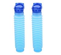 Adjustable Emergency Urinal 750ml,Portable Urinal for Men and Women Adult Travel Urine Bottle Camping Toilet Emergency Pee Bottle Easy Clean Reusable Compact Outdoor Folding Urinal